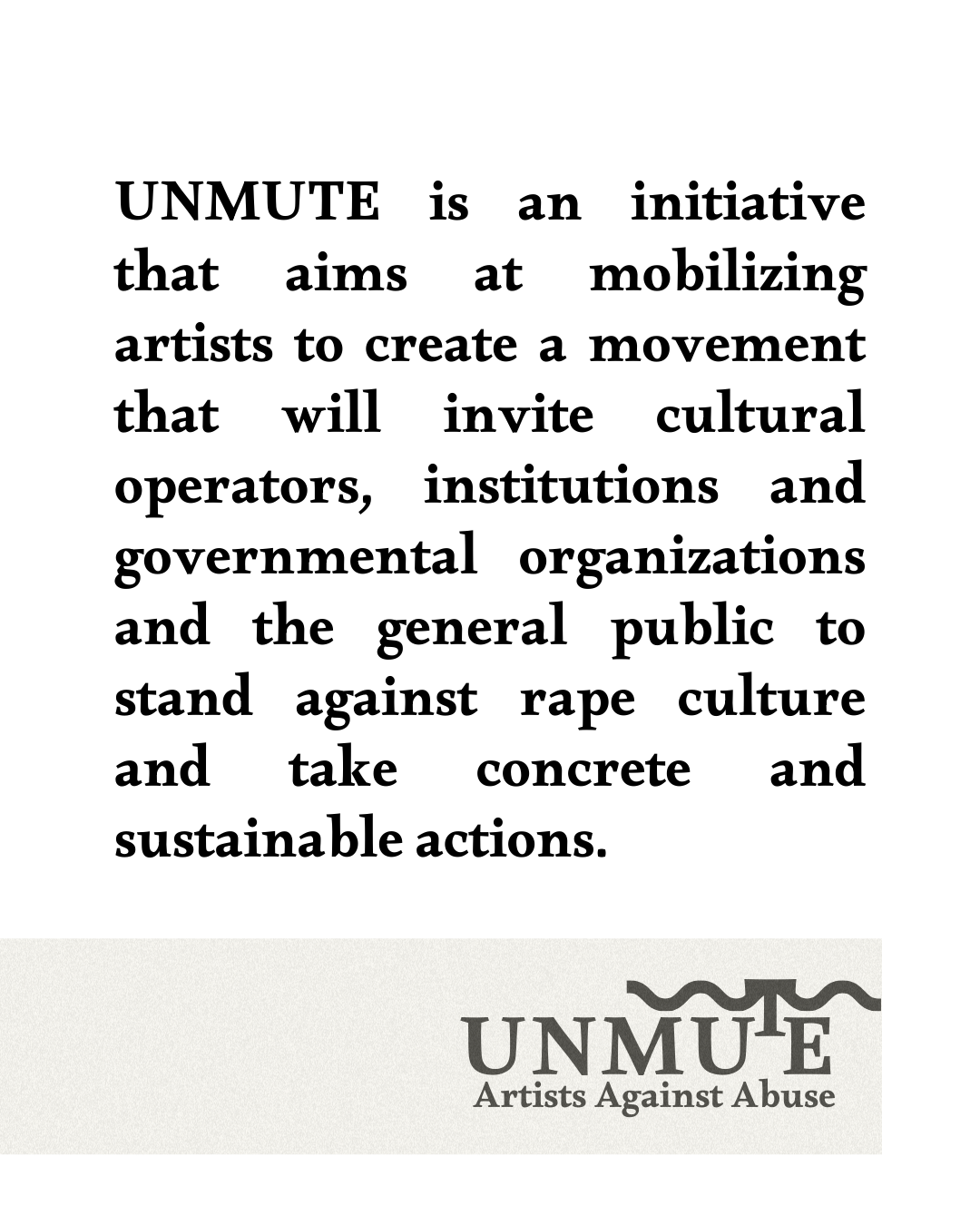 UNMUTE - Triple A